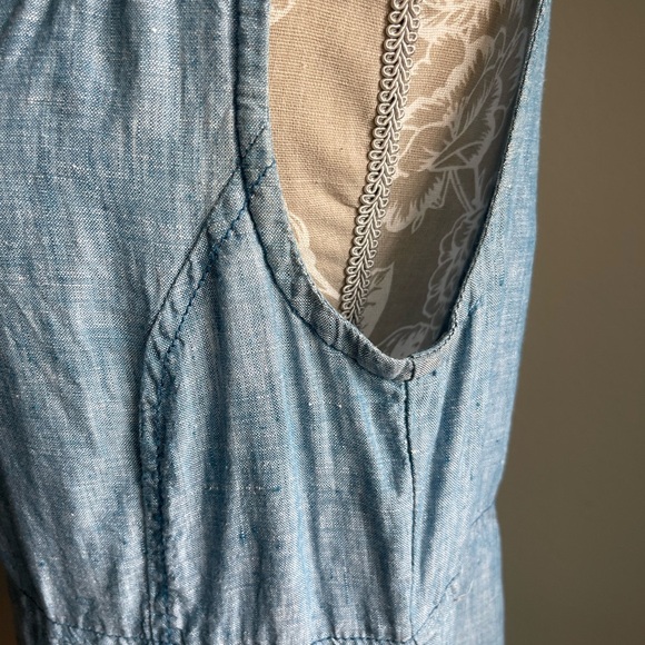 Toad & Co. Linen Linette Dress in Blue - Picture 15 of 15